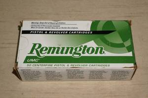 lot 43 image: 50 Remington .357 Sig 125 Gr MC Ammo