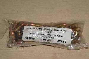 lot 44 image: 50 Georgia Arms .357 Sig 125 Gr Gold Dot HP Ammo