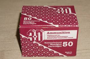 lot 91 image: 50 3-D .38 Special 148 Gr DEWC Remanufactured Ammo