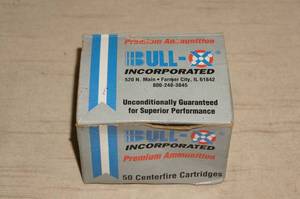 lot 93 image: 28 Bull-X .38 Cal 158 Gr LSWC Ammo