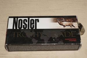 lot 50 image: 20 Nosler Trophy Grade .300 SAUM 180 Gr PT Ammo
