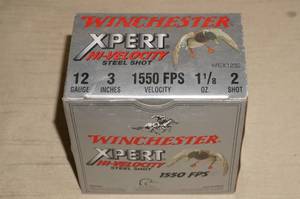 lot 83 image: 25 Winchester Xpert 12 Ga 3 2 Shot Steel Shotshells