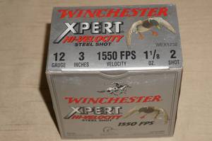 lot 84 image: 25 Winchester Xpert 12 Ga 3 2 Shot Steel Shotshells