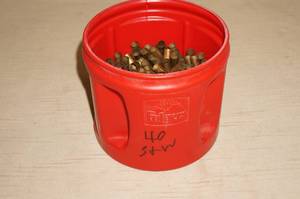 lot 114 image: Empty .40 S&W Casings