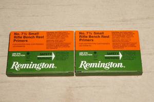 lot 96 image: 200 Remington No 7-12 Small Rifle Bench Rest Primers