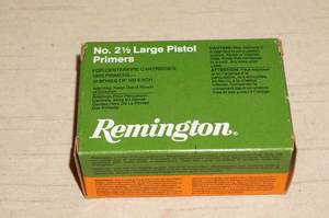 lot 97 image: 1000 Remington No 2-12 Large Pistol Primers