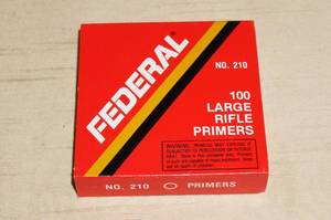 lot 99 image: 100 Federal No 210 Large Rifle Primers