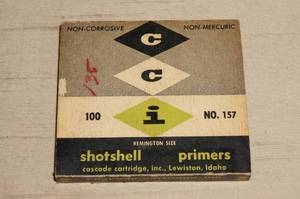 lot 100 image: 100 CCI No 157 Shotshell Primers