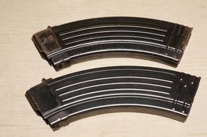 lot 127 image: (2) 7.62 x 39 Magazines
