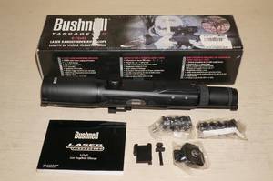 lot 145 image: Bushnell Yardage Pro 4-12x42 Laser Rangefinder Rifle Scope