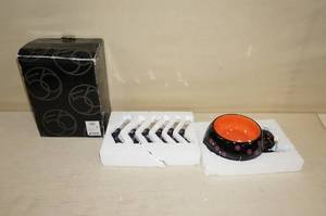 lot 35 image: Department 56 Halloween Spider Serving Set