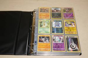 lot 54 image: Binder of Pokemon Rares and Holo Cards - Over 500 Cards