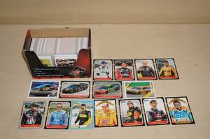 lot 73 image: NASCAR Racing Trading Cards