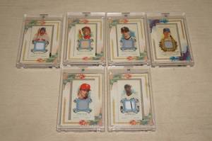 lot 74 image: 6 Allen & Ginter Insert Baseball Cards