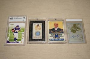 lot 77 image: 4 Insert Cards - 11 Yellow Printing Plate Auto
