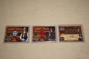 lot 78 image: 3 Insert Bull Rider Cards - Ty Murray Auto