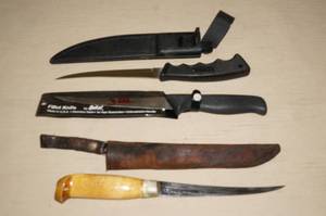 lot 89 image: Fillet Knives - Vintage Rapala