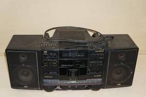 lot 194 image: Rare JVC PC-X1000 Boombox - CD Player Does NOT Work