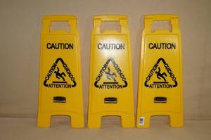 lot 126 image: 3 Caution Signs
