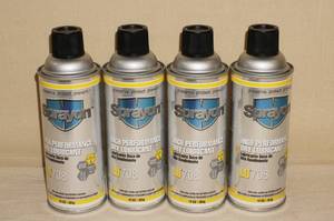 lot 129 image: 4 Cans of Sprayon Dry Lubricant