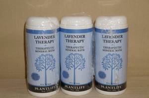 lot 185 image: Plantlife Lavender Therapy Mineral Bath