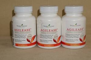 lot 186 image: 3 Bottles of Young Living Agilease Herbal Supplements