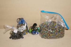 lot 104 image: Marbles - Some Shooters
