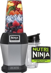 lot 9 image: Nutri Ninja Pro Single Serve Blender - Black