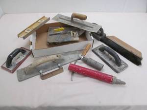 mud. Concrete tools