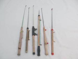 Ice fishing poles