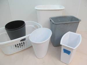 Garbage bins, basket