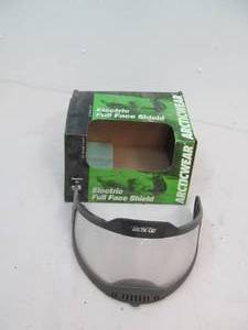 Face shield for helmet
