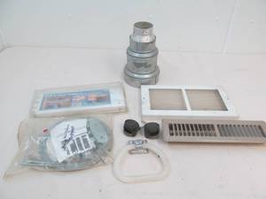 Rod supports, vent covers, casters