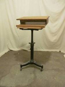 Homemade podium, stand