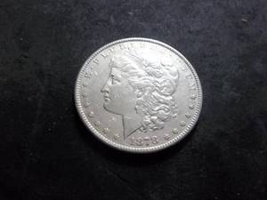 1878 S Morgan Silver Dollar