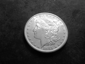 1881 S Morgan Silver Dollar