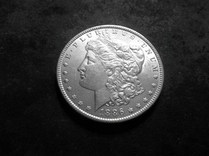 1886 Morgan Silver Dollar