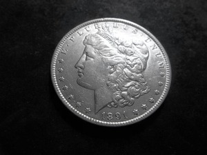 1891 Morgan Silver Dollar