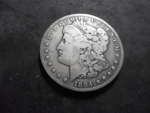 1894 S Morgan Silver Dollar