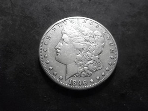 1896 S Morgan Silver Dollar