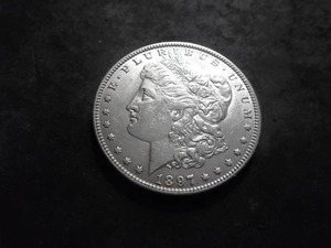 1897 O Morgan Silver Dollar