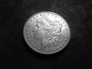1898 O Morgan Silver Dollar