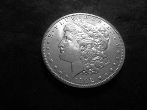 1902 O Morgan Silver Dollar