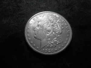 1921  Morgan Silver Dollar