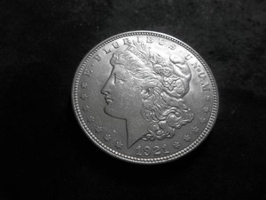 1921 D Morgan Silver Dollar