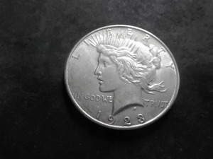 1923 S Peace Silver Dollar