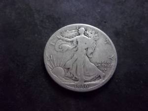1916 S Walker Half Dollar