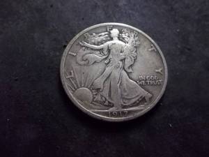 1917 D Walker Half Dollar Reverse Mint