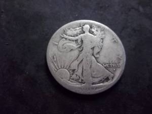1917 S Walker Half Dollar Obverse Mint