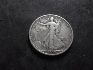 1917 S Walker Half Dollar Reverse Mint